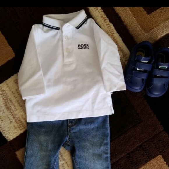 hugo boss baby polo